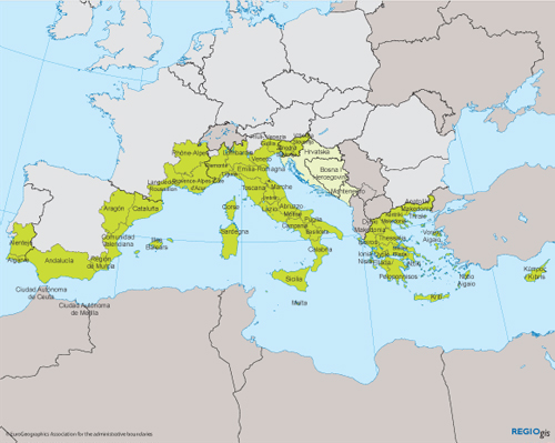 INTERREG mediterranean